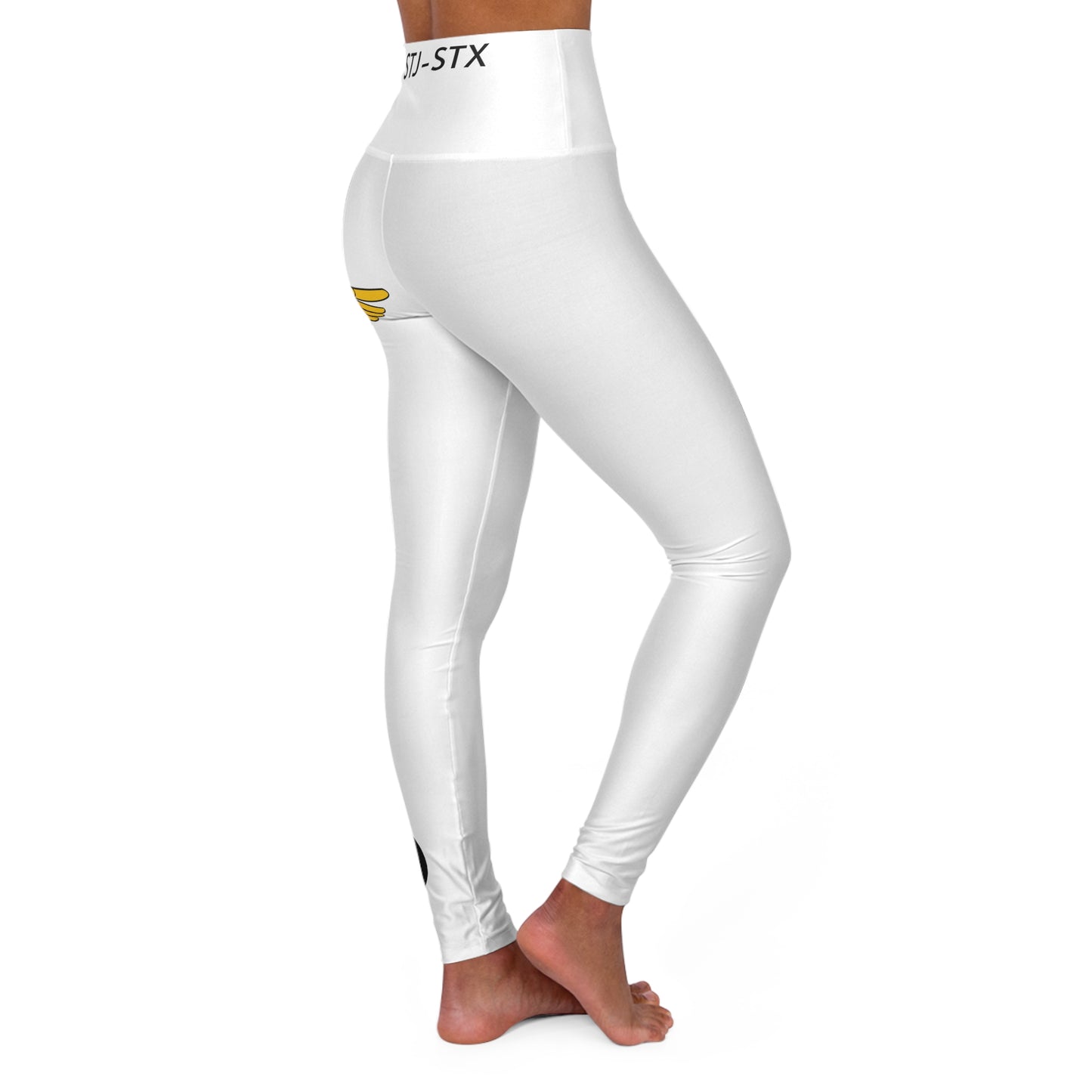USVI High Waisted Yoga Leggings (AOP)