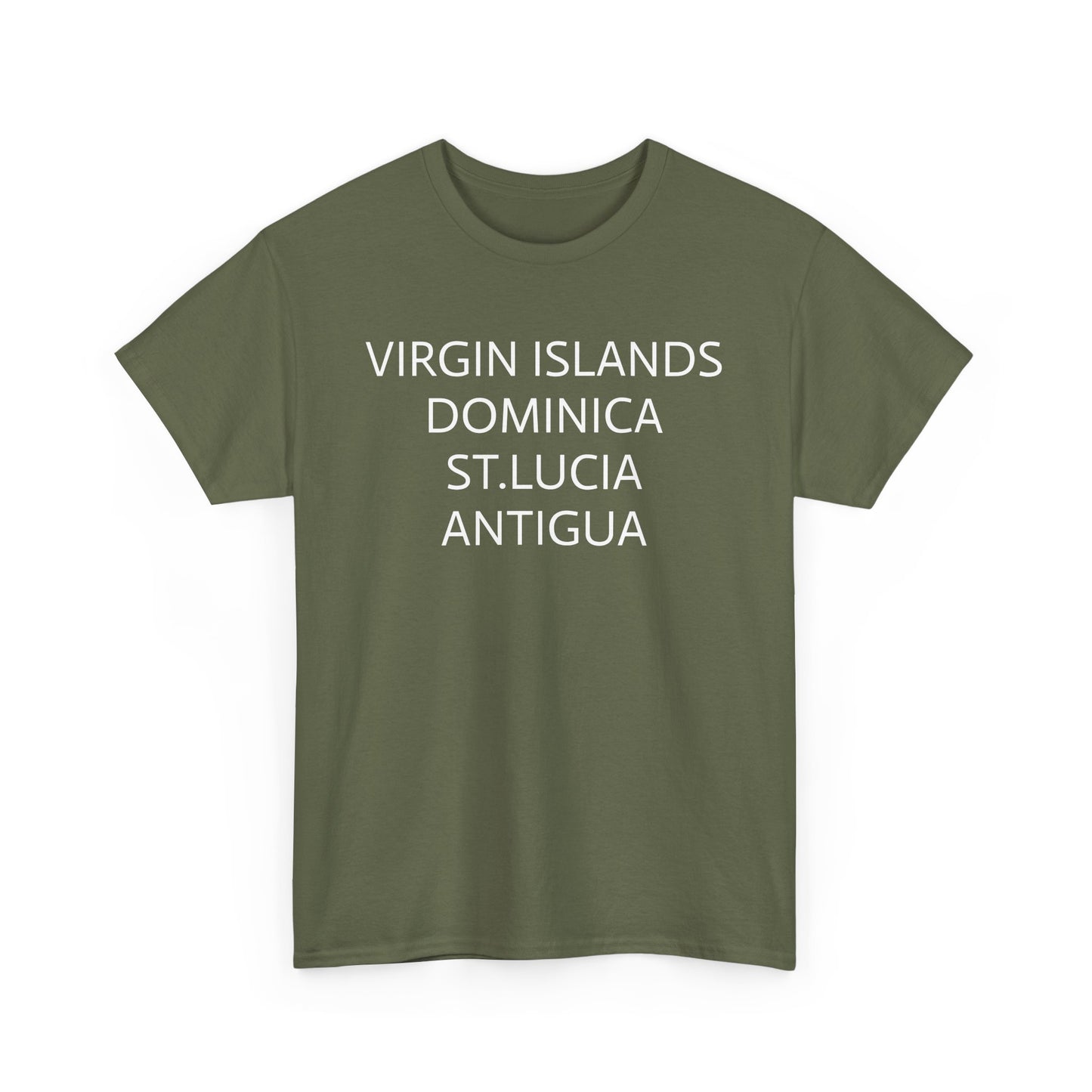 CARIBBEAN DIASPORA TRAVEL EDITION Heavy Cotton Tee